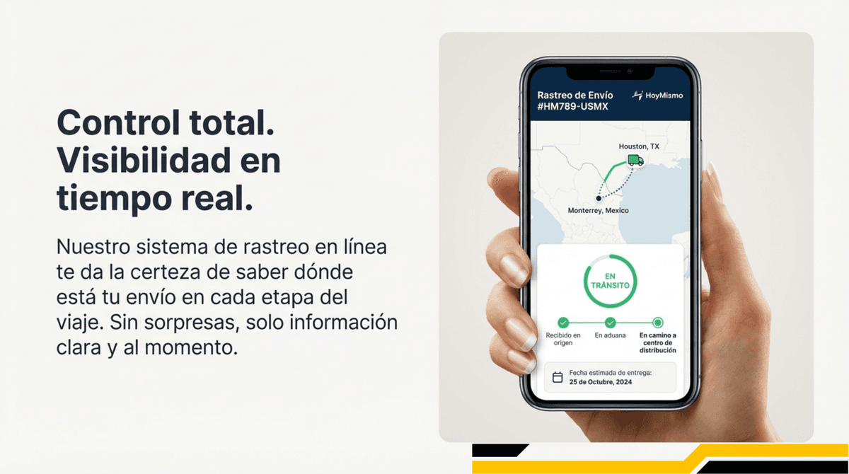 Rastreo en tiempo real HoyMismo